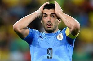 Uruguay thiếu Suarez ở trận ra quân Copa America