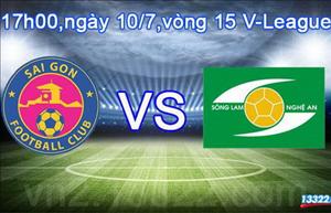 Sài Gòn 1-0 SLNA (Kết thúc): SLNA thua nghiệt ngã dưới nhát kiếm của Carlos Lima