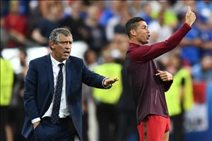 HLV Bồ Đào Nha tâng bốc “thương binh” Ronaldo