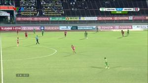 Tổng hợp: Cần Thơ 0-1 Sài Gòn (Vòng 17 V-League 2016)
