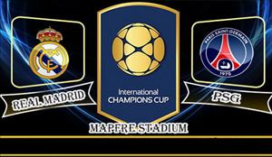 Video clip bàn thắng: Real Madrid 1-3 PSG (ICC 2016)