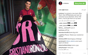 Ronaldo giới thiệu sản phẩm mới mang thương hiệu riêng