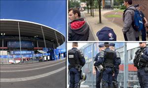 CỰC SỐC: Nổ bên ngoài sân Stade de France trước trận Pháp vs Iceland