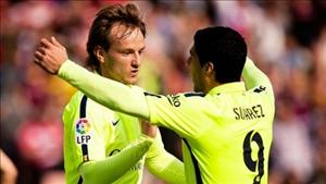 Barca lên kế hoạch trói chân Suarez và Rakitic
