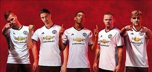 Man Utd chính thức trình làng áo đấu sân khách mùa giải 2016/17