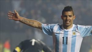 Aguero sẽ chia tay ĐT Argentina nếu Messi giữ nguyên ý định
