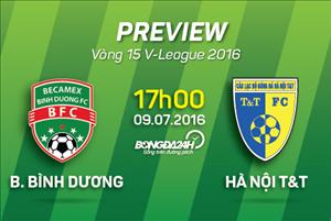 Bình Dương vs Hà Nội T&T (17h00 ngày 9/7): Vua sắp băng hà
