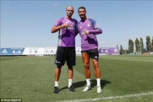 Ronaldo và Pepe chính thức hội quân cùng Real Madrid
