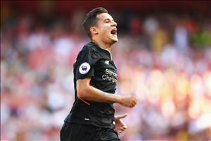 Tiền vệ Coutinho đốt lưới Arsenal sau 27 đường chuyền