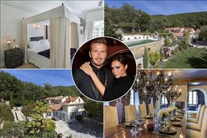 Mục sở thị dinh thự bán lỗ 4 triệu bảng của David Beckham