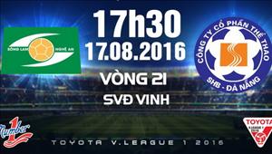 SLNA 0-2 SHB Đà Nẵng (KT): Ngoại binh toả sáng, Đà Nẵng san bằng sân Vinh