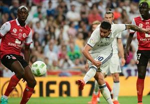 Video clip bàn thắng: Real Madrid 5-3 Reims (Giao hữu)