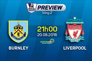 Burnley vs Liverpool (21h ngày 20/8): Ghi bàn còn khó!