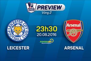 Leicester vs Arsenal (23h30 ngày 20/8): Phá dớp thôi “Bầy cáo”!
