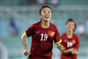 Nữ Việt Nam ghi liên tiếp 2 bàn vào lưới Myanmar (Bán kết AFF Cup 2016)