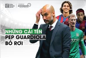 Infographic: Những cái tên bị Pep Guardiola bỏ rơi