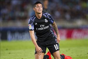 James Rodriguez chuẩn bị có trận đấu cuối cùng cho Real?