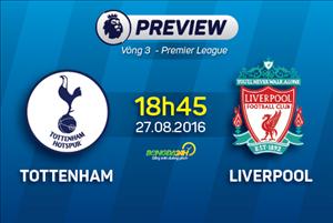 Tottenham vs Liverpool (18h30 ngày 27/8): Đại tiệc không rượu vang?