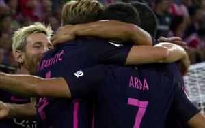 Tổng hợp: Bilbao 0-1 Barca (Vòng 2 La Liga 2016/17)