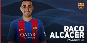 Chính thức cập bến Barca Alcacer nói gì?