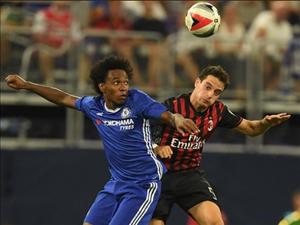 Video clip bàn thắng: AC Milan 1-3 Chelsea (ICC 2016)