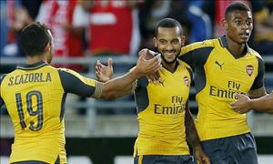 Video clip bàn thắng: Viking 0-8 Arsenal (Giao hữu hè 2016)