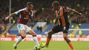 Tổng hợp: Burnley 1-1 Hull City (Vòng 4 NHA 2016/17)