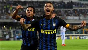 Tổng hợp: Pescara 1-2 Inter Milan (Vòng 3 Serie A 2016/17)