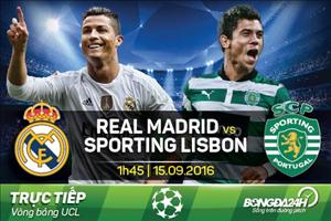 Real Madrid 2-1 Sporting (KT): Chiến thắng thót tim của nhà ĐKVĐ