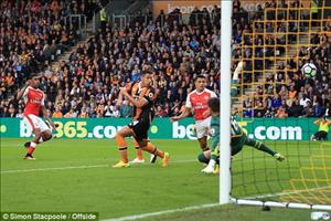 Tổng hợp: Hull City 1-4 Arsenal (Vòng 5 Ngoại hạng Anh 2016/17)