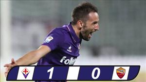 Fiorentina 1-0 AS Roma: Thua đau vào phút chót