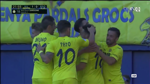 Tổng hợp: Villarreal 2-1 Sociedad (Vòng 4 La Liga 2016/17)