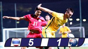 U19 Thái Lan vùi dập U19 Australia ở giải U19 Đông Nam Á 2016