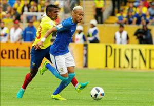 Tổng hợp: Ecuador 0-3 Brazil (VL World Cup 2018)