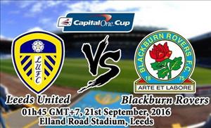 Nhận định Leeds vs Blackburn 01h45 ngày 21/9 (Cúp Liên đoàn Anh 2016/17)