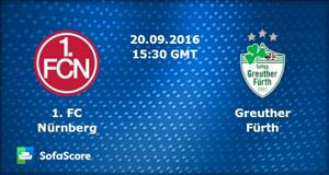 Nhận định Nurnberg vs Greuther Furth 22h30 ngày 20/9 (Hạng 2 Đức 2016/17)