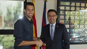 Sergio Busquets CHÍNH THỨC gia hạn hợp đồng với Barca