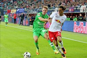 Tổng hợp: RB Leipzig 1-1 Moenchengladbach (Vòng 4 Bundesliga 2016/17)
