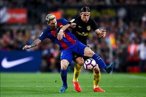 Xem lại trận đấu Barca 1-1 Atletico Madrid (La Liga 2016/17)