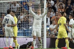 Xem lại trận đấu Real Madrid 1-1 Villarreal (La Liga 2016/17)