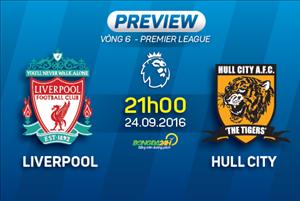 Liverpool vs Hull (21h ngày 24/9): Mike Phelan và ước mơ về một thứ bảy hoàn hảo