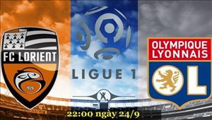 Nhận định Lorient vs Lyon 22h00 ngày 24/09 (Ligue 1 2016/17)