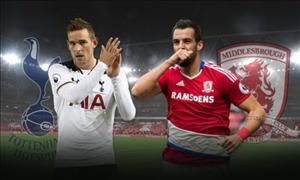 Nhận định Middlesbrough vs Tottenham 21h00 ngày 24/9 (Premier League 2016/17)