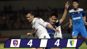 Quảng Ninh 4-4 Hà Nội T&T: Kết quả khó tin trên sân Cẩm Phả