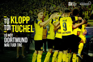 Từ Klopp tới Tuchel: Có một Dortmund mãi tươi trẻ