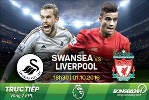 Swansea 1-2 Liverpool (KT): Thắng lợi may mắn