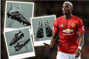 Pogba sử dụng “siêu giày” trong trận derby thành Manchester