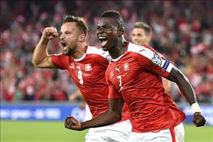 Tổng hợp: Thụy Sỹ 2-0 BĐN (Vòng loại World Cup 2018)