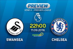 Swansea vs Chelsea (22h ngày 11/9): Khó cản cơn cuồng phong xanh