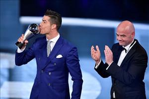 Ronaldo giành giải The Best của FIFA: Danh hiệu là để vươn tới cực đại